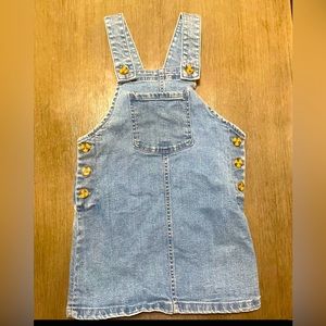 DENIM SKIRT OVERALL